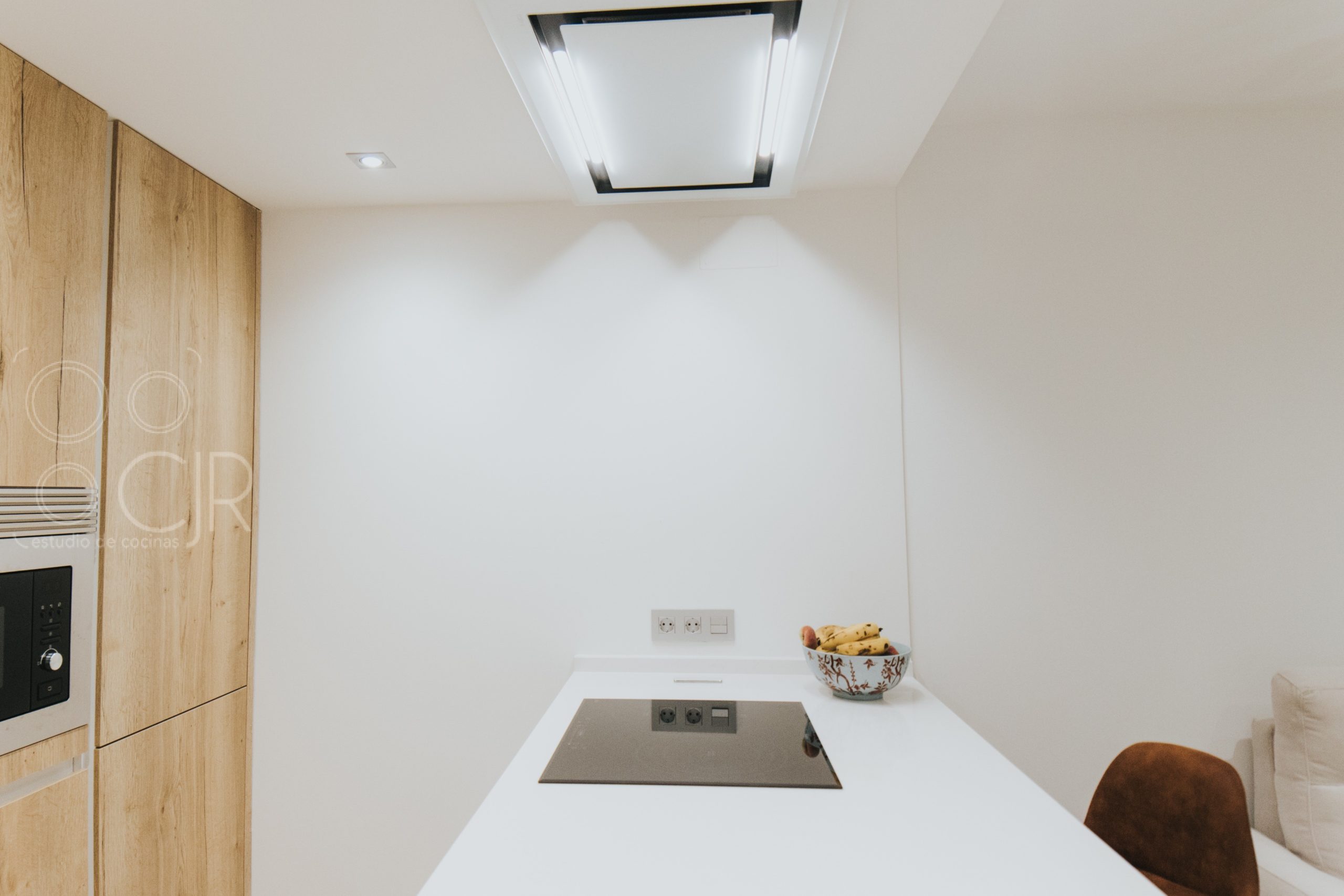 campana techo isla elica