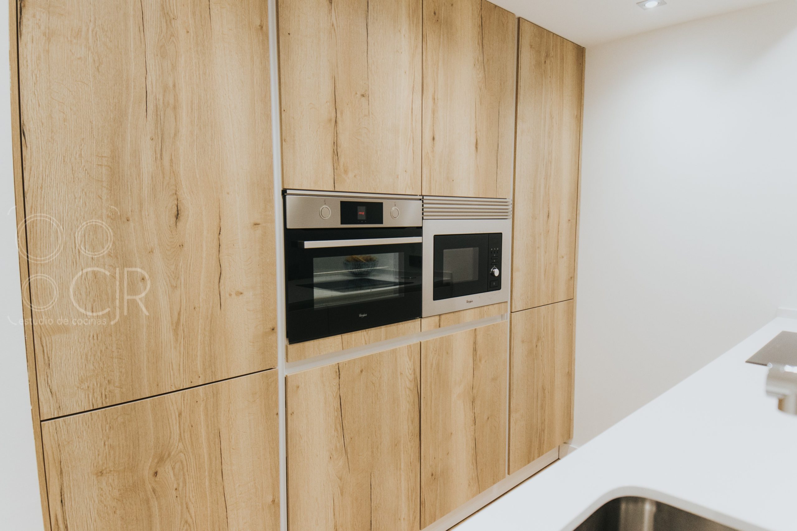 cocinas santos color madera torres