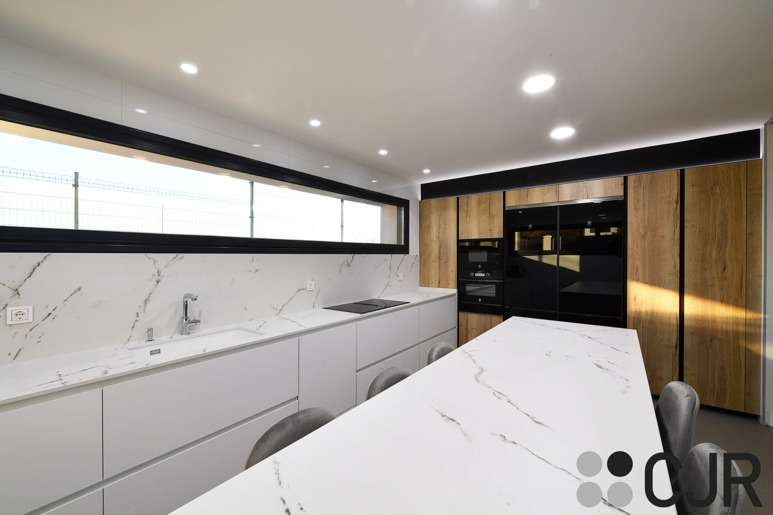 isla de cocina con dekton kairos cjr