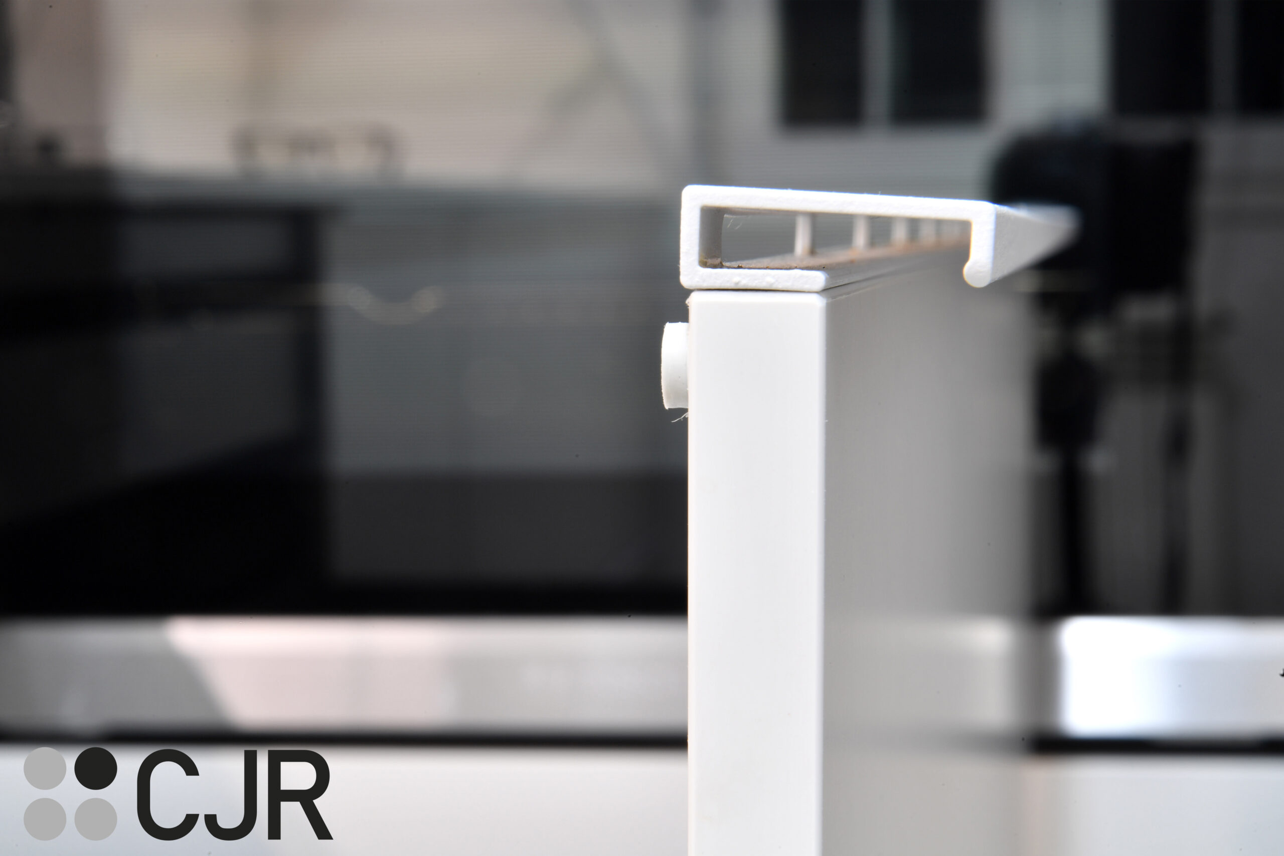 nuevo tirador de mueble de santos Cocina PEQUEÑA en L Gris Moderna Cocinas CJR