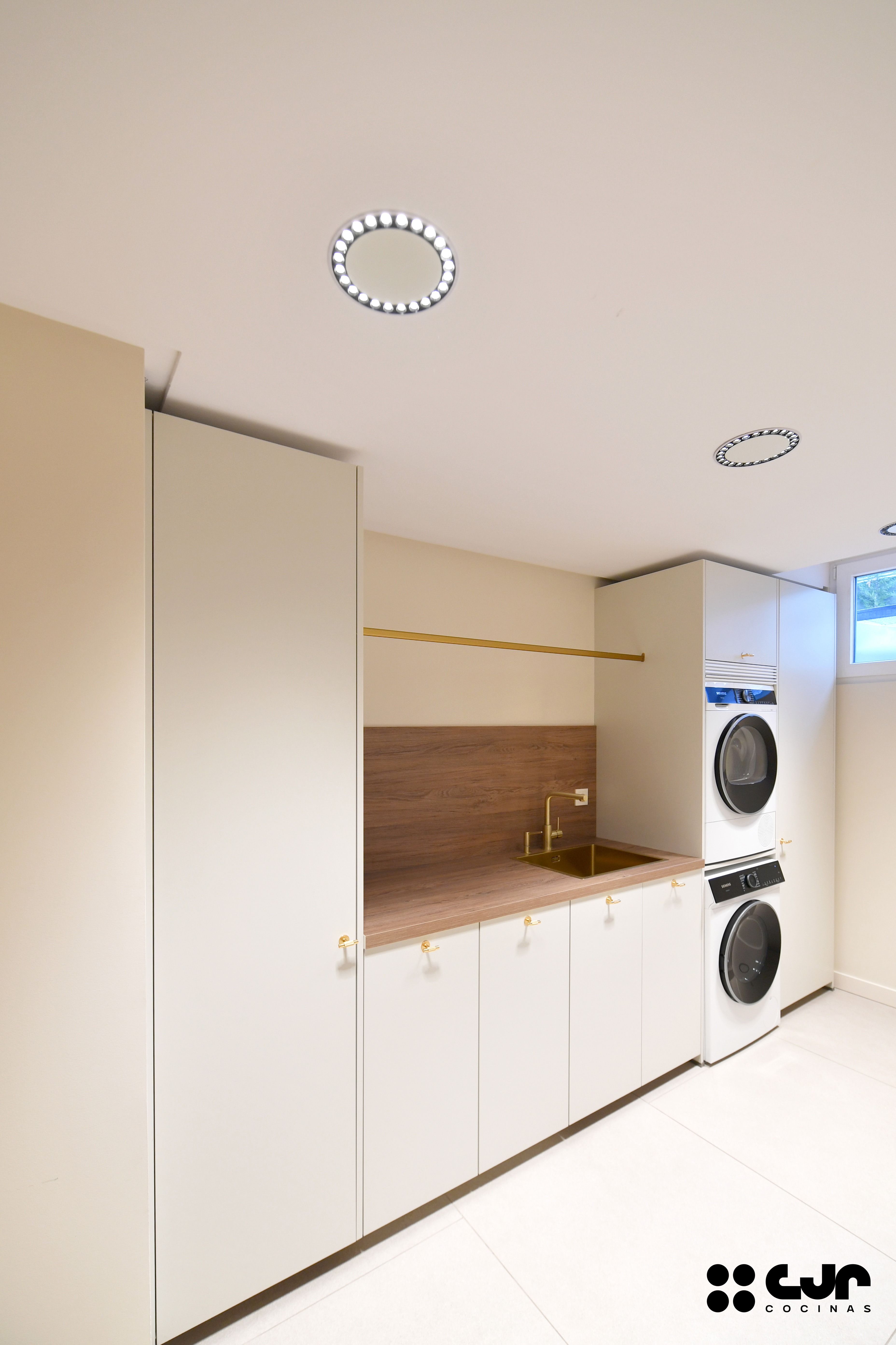 Diseño de lavanderías modernas cocinas cjr