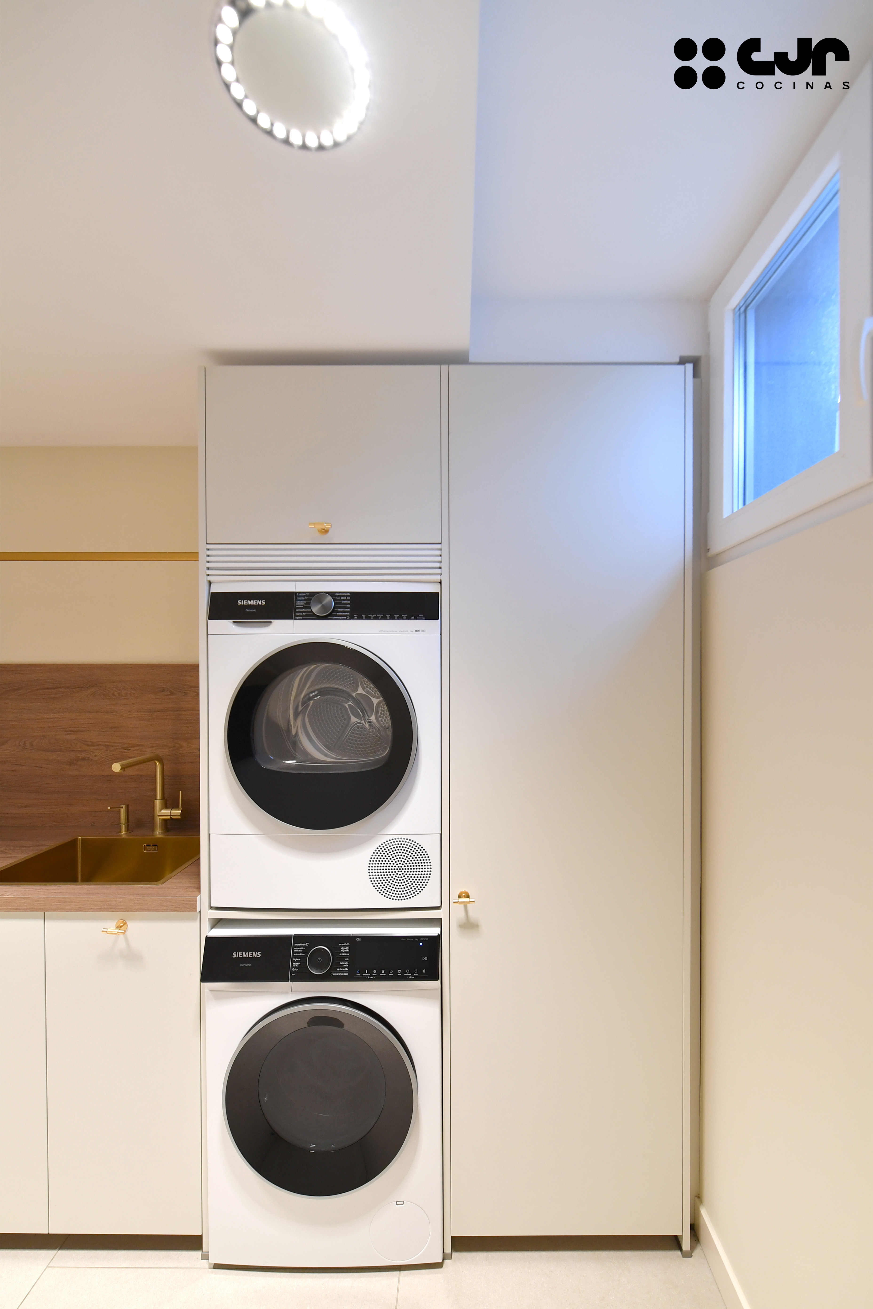 Diseño de lavanderías modernas cocinas cjr