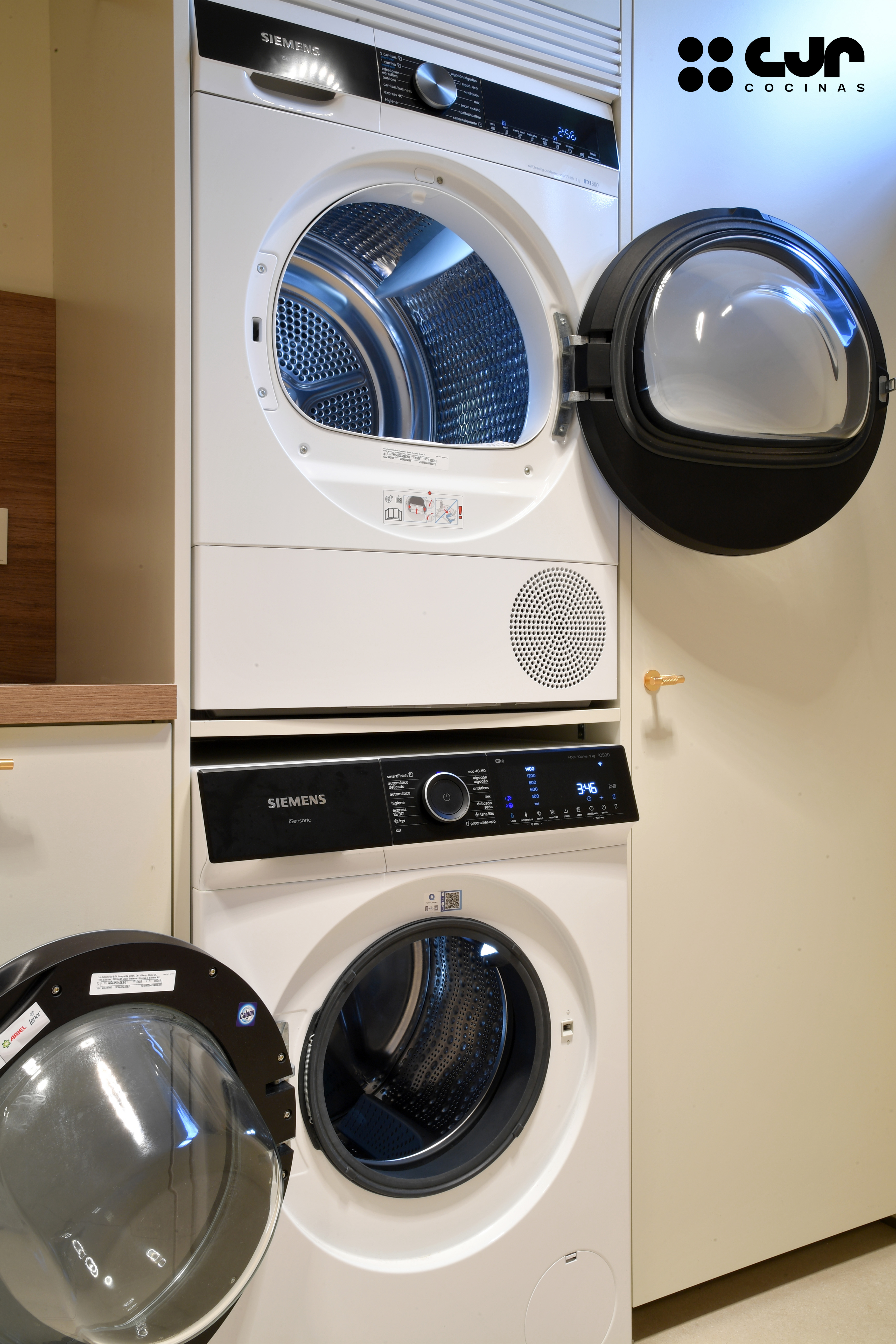 Diseño de lavanderías modernas cocinas cjr