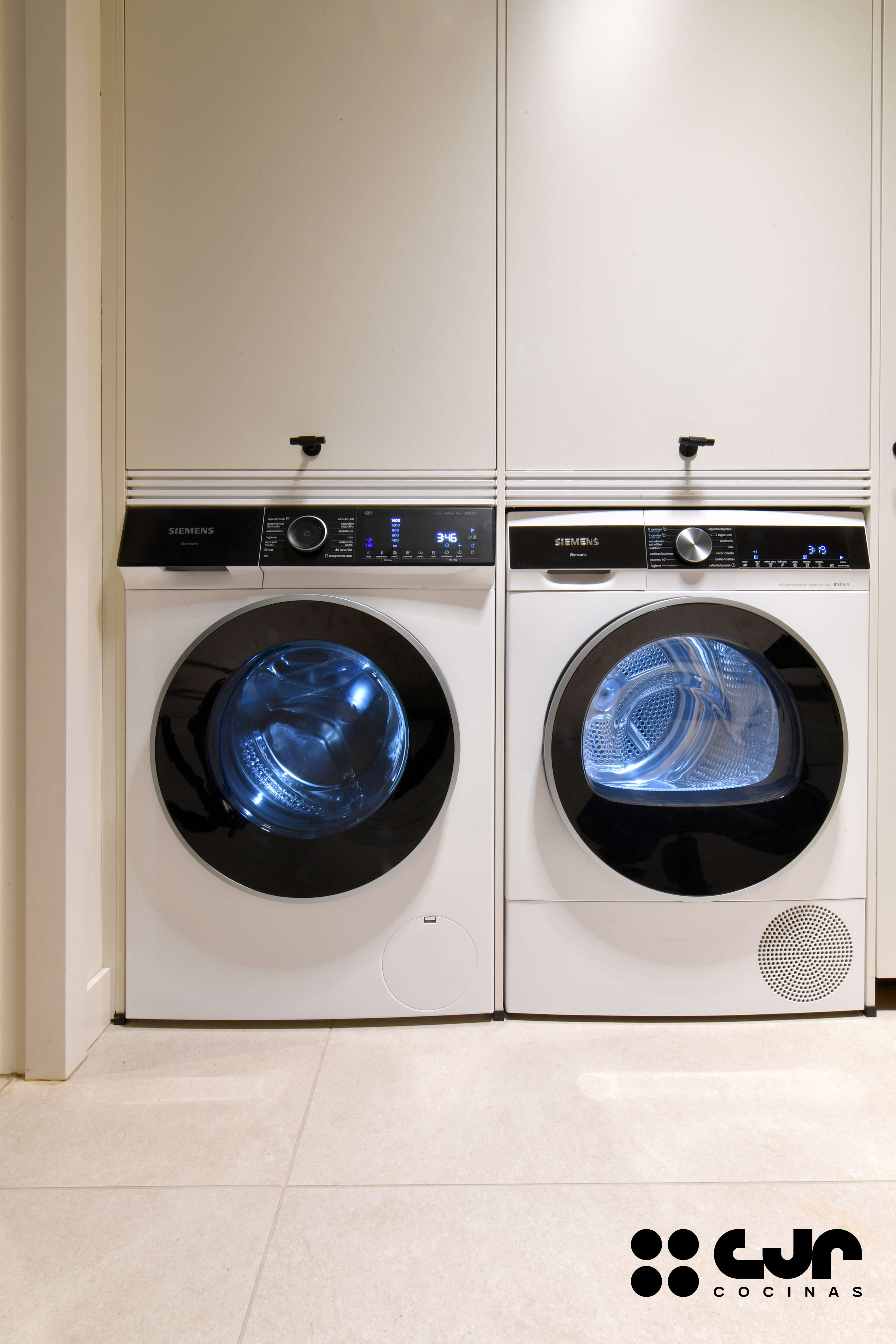 Diseño de lavanderías modernas cocinas cjr