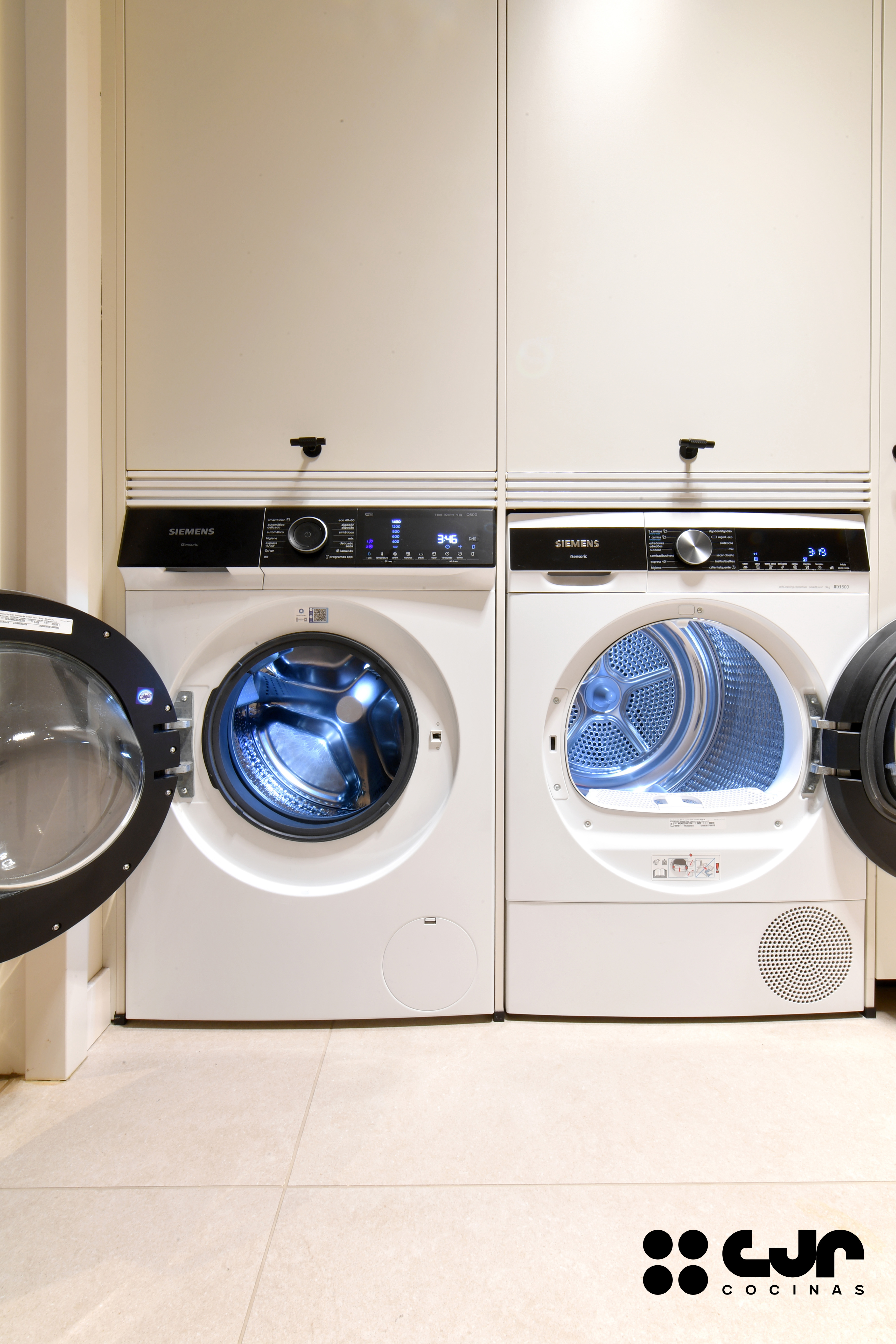 Diseño de lavanderías modernas cocinas cjr