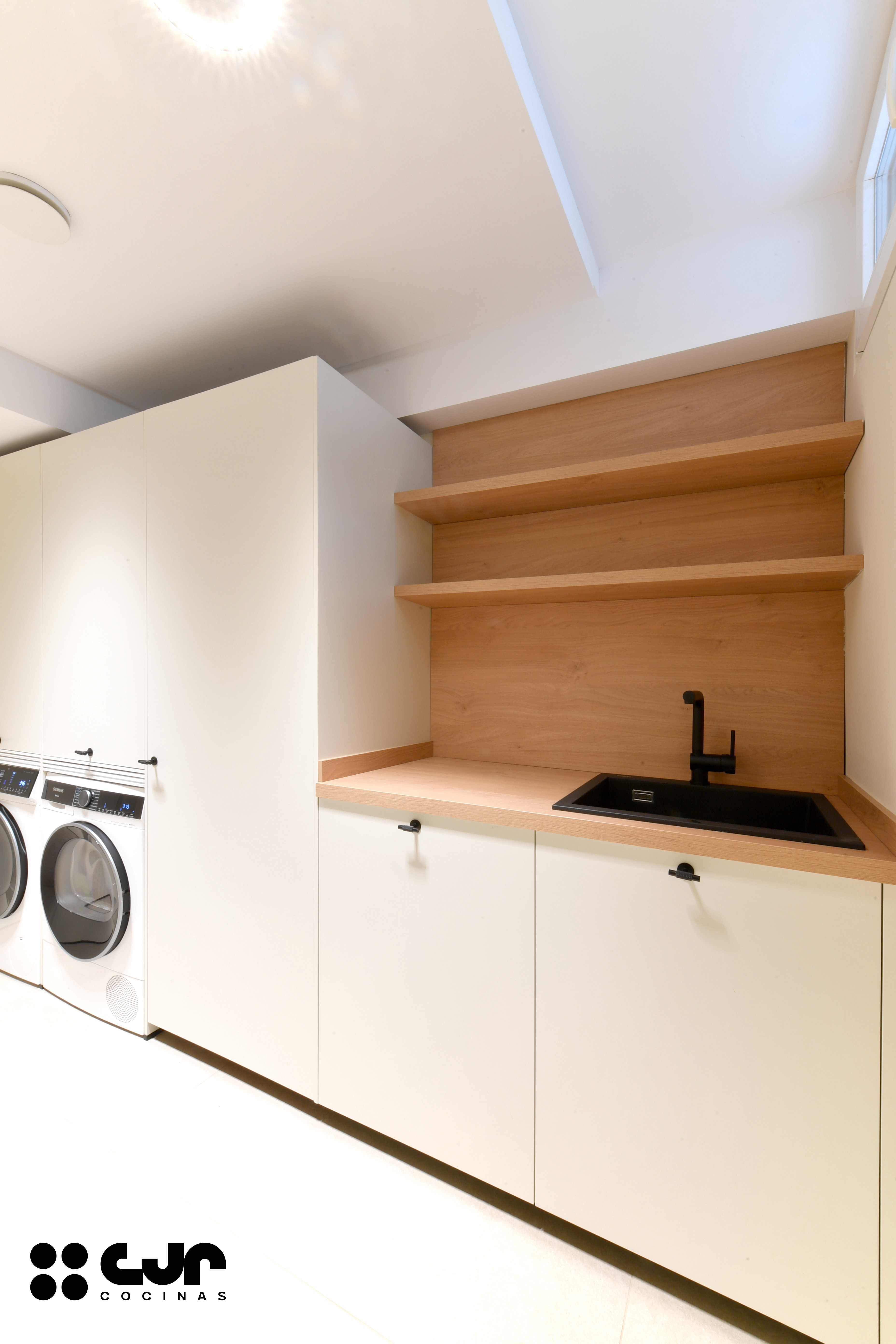 Diseño de lavanderías modernas cocinas cjr