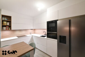 Proyectos en Blanco Sapporo Seda de Santos Cocinas CJR