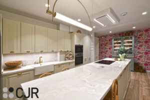 Proyectos en Blanco Perla de Santos Cocinas CJR