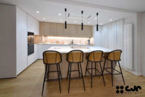 Proyectos en Blanco Sapporo Seda de Santos Cocinas CJR