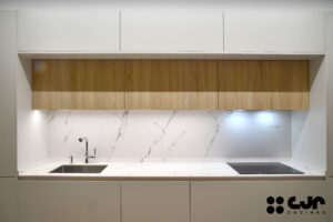 Proyectos en Blanco Perla de Santos Cocinas CJR