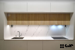 Proyectos en Blanco Perla de Santos Cocinas CJR