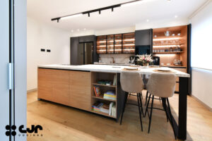 Proyectos en Gris Antracita Seda de Santos Cocinas CJR